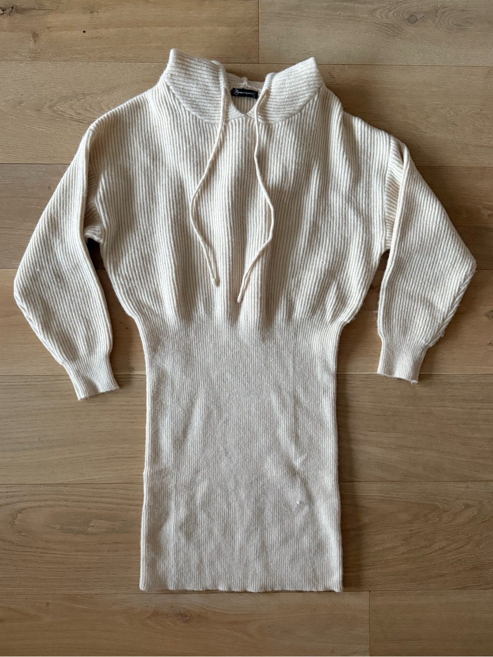 Cream Sweater Dress